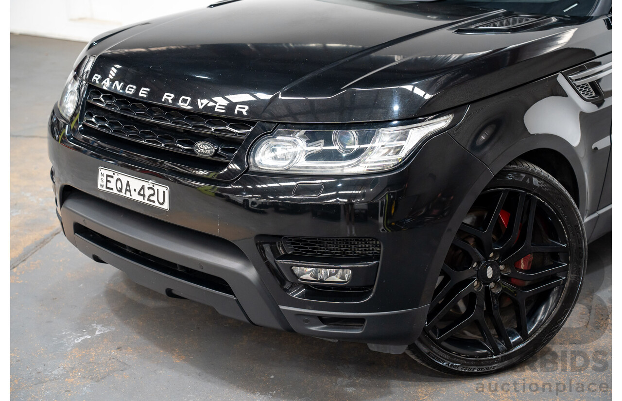 11/2014 Range Rover Range Rover Sport SDV8 HSE (4x4) LW 4d Wagon  Santorini Black Turbo Diesel 4.4L