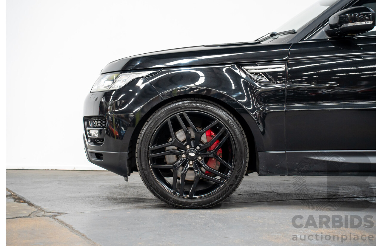 11/2014 Range Rover Range Rover Sport SDV8 HSE (4x4) LW 4d Wagon  Santorini Black Turbo Diesel 4.4L