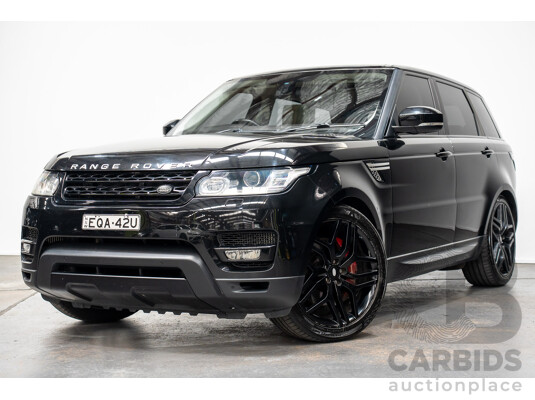 11/2014 Range Rover Range Rover Sport SDV8 HSE (4x4) LW 4d Wagon  Santorini Black Turbo Diesel 4.4L