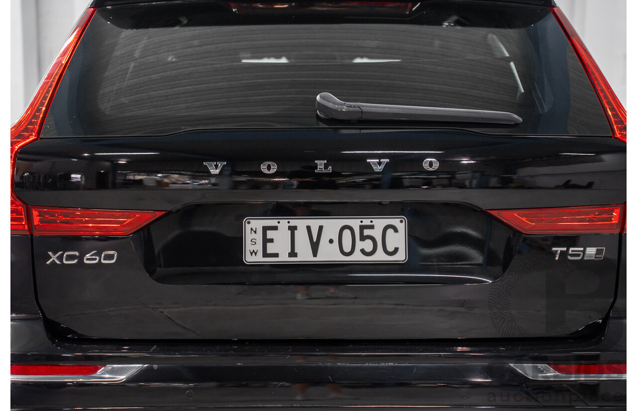 06/2020 Volvo XC60 T5 Inscription (AWD) 246 MY21 4D Wagon Onyx Black Turbo 2.0L