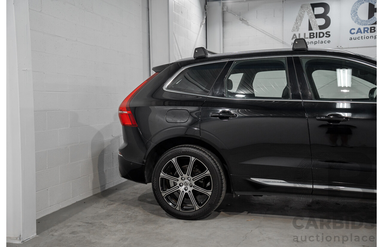 06/2020 Volvo XC60 T5 Inscription (AWD) 246 MY21 4D Wagon Onyx Black Turbo 2.0L