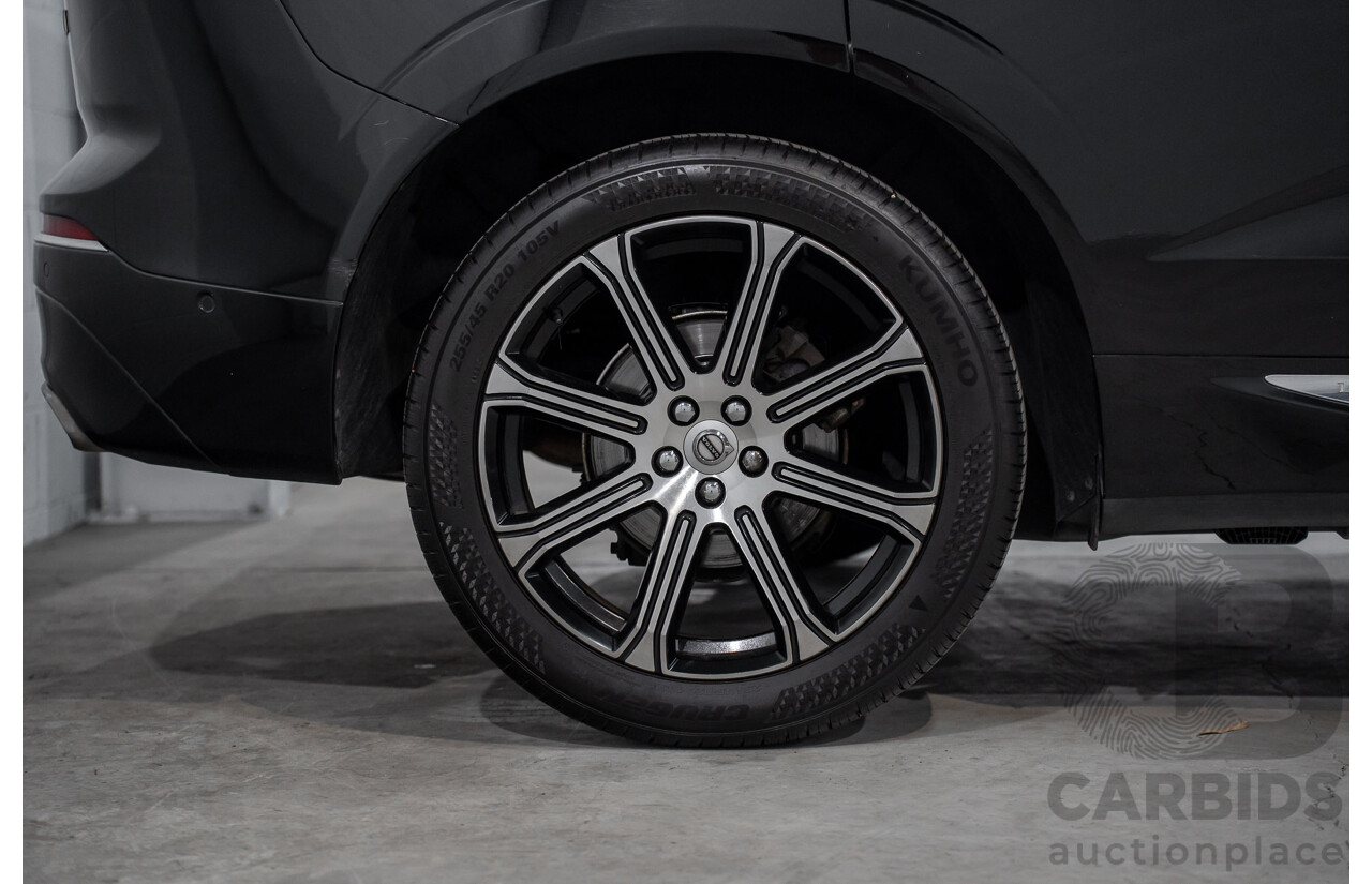 06/2020 Volvo XC60 T5 Inscription (AWD) 246 MY21 4D Wagon Onyx Black Turbo 2.0L