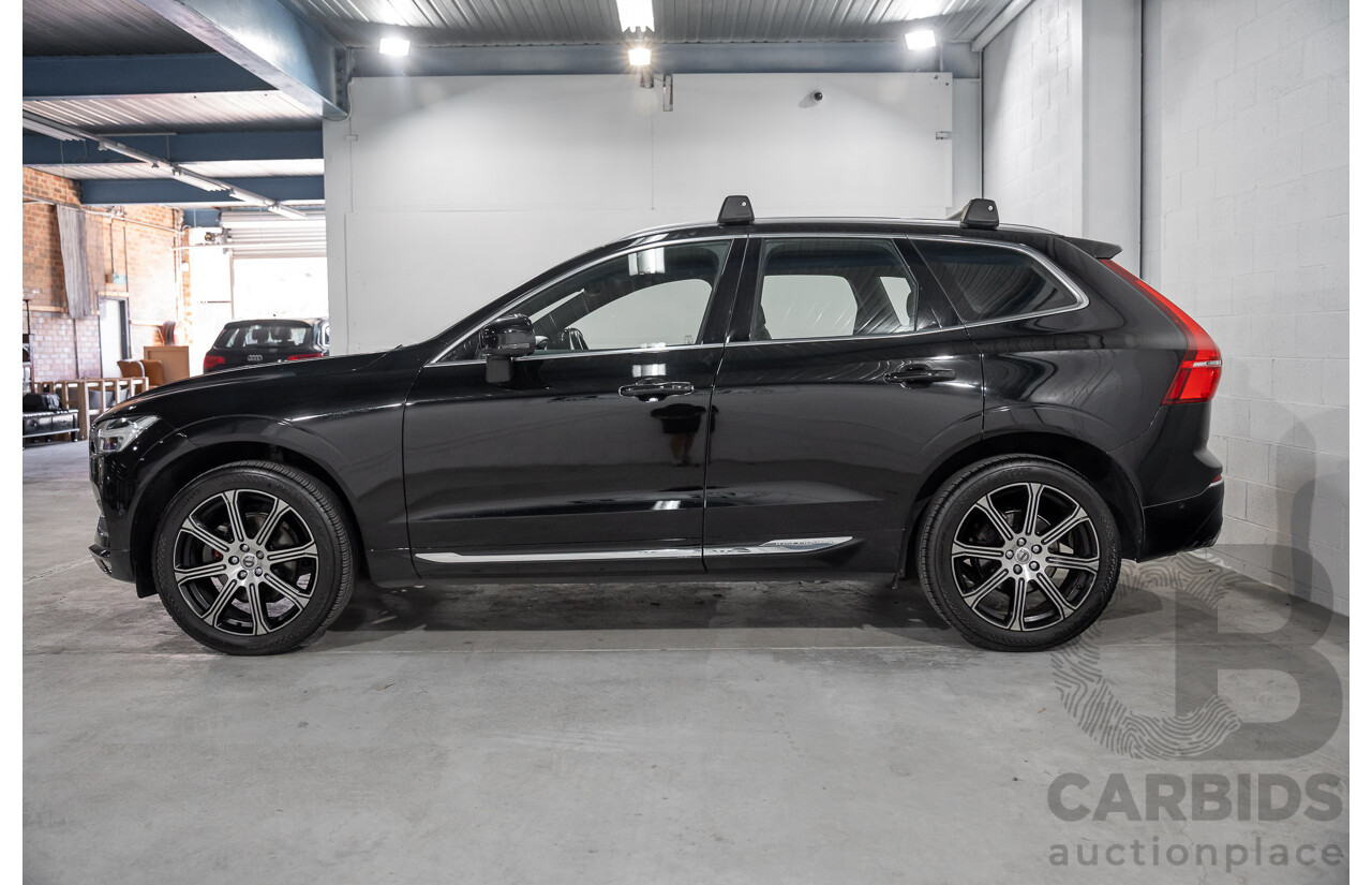 06/2020 Volvo XC60 T5 Inscription (AWD) 246 MY21 4D Wagon Onyx Black Turbo 2.0L