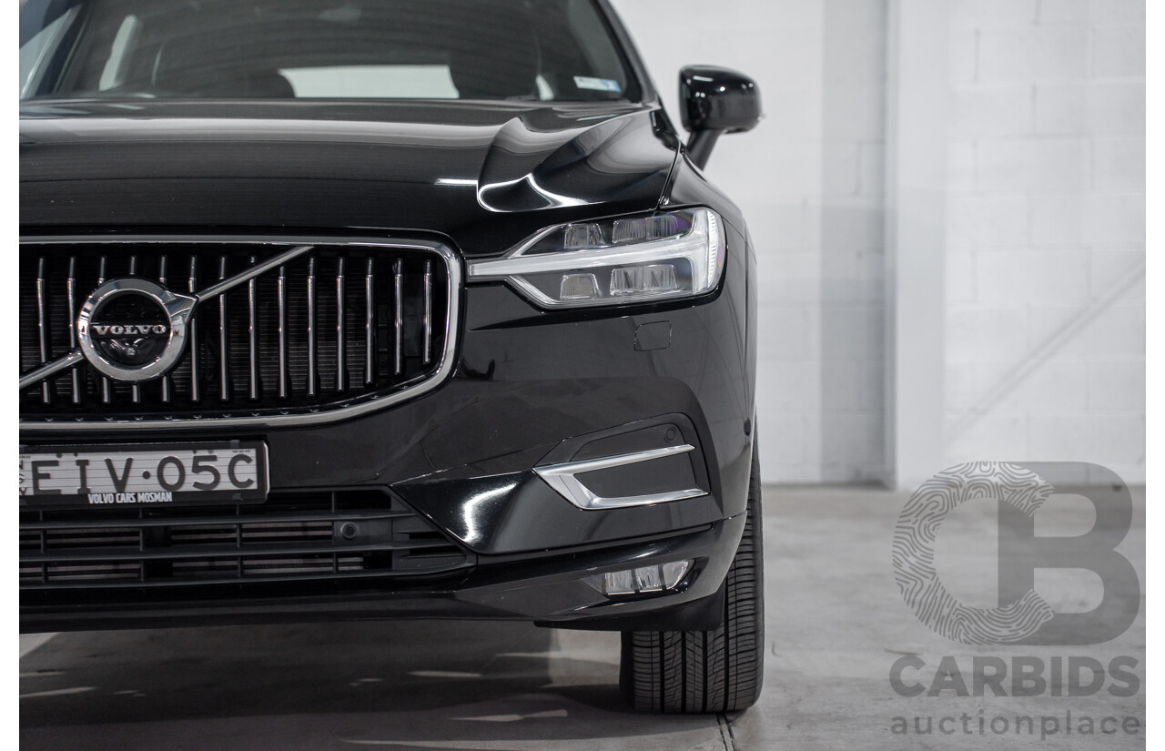 06/2020 Volvo XC60 T5 Inscription (AWD) 246 MY21 4D Wagon Onyx Black Turbo 2.0L