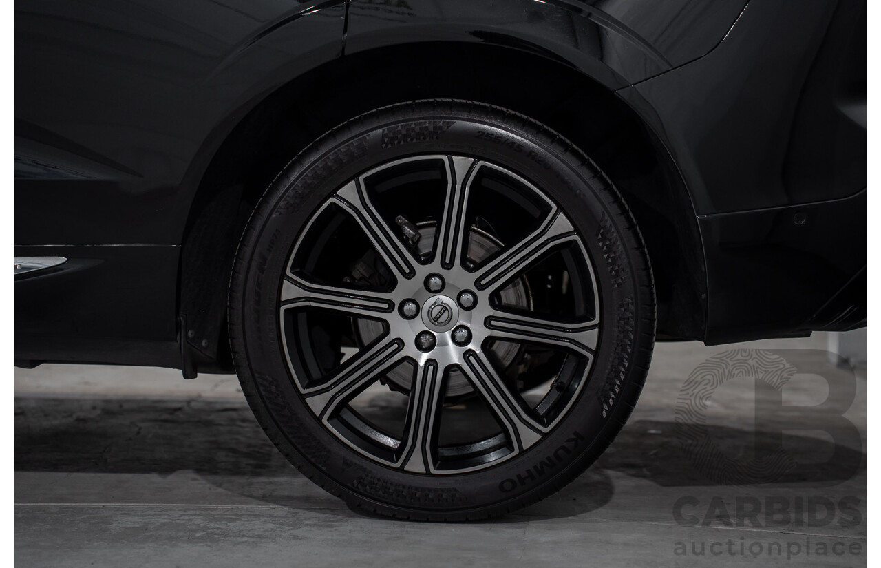 06/2020 Volvo XC60 T5 Inscription (AWD) 246 MY21 4D Wagon Onyx Black Turbo 2.0L