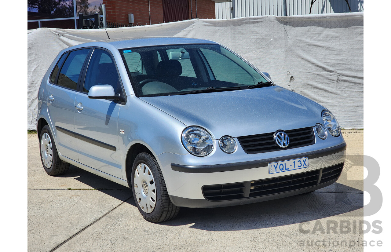 1/2005 Volkswagen Polo Match 9N 5d Hatchback Silver 1.4L