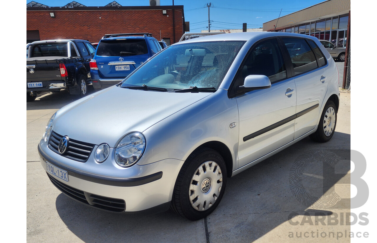 1/2005 Volkswagen Polo Match 9N 5d Hatchback Silver 1.4L
