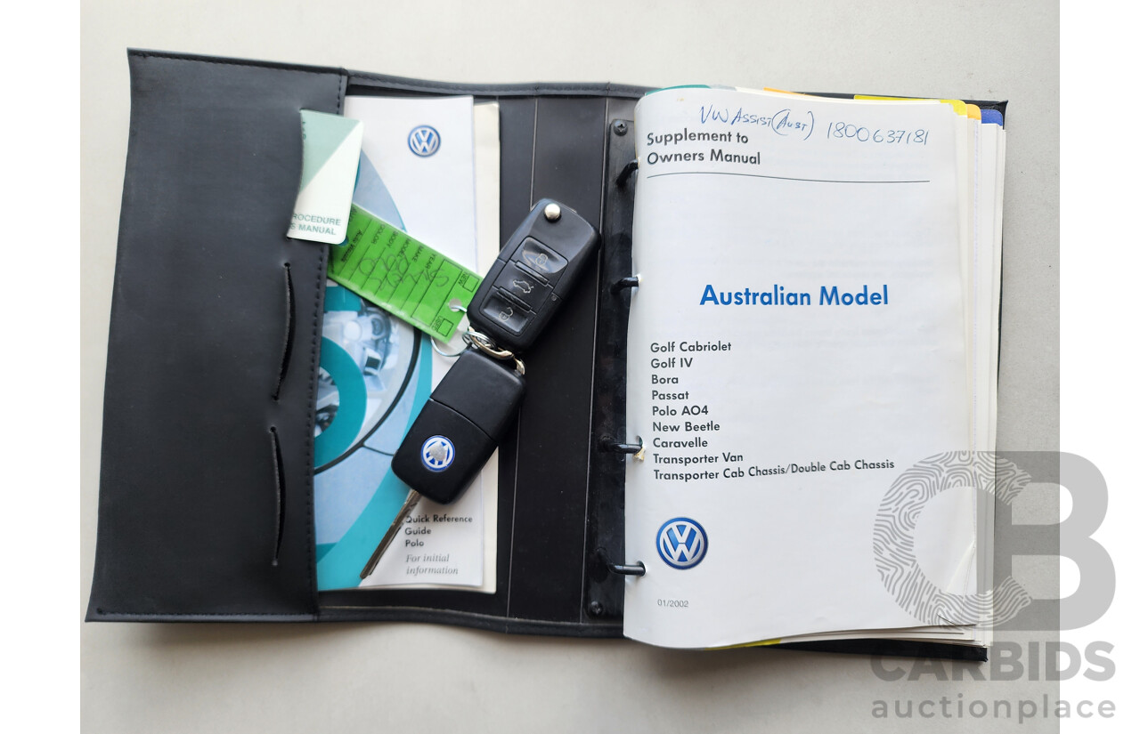 1/2005 Volkswagen Polo Match 9N 5d Hatchback Silver 1.4L