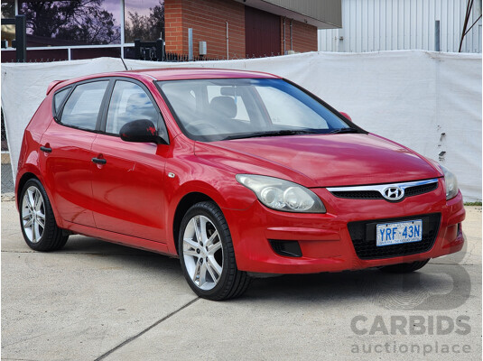 3/2012 Hyundai i30 SX FD MY12 5d Hatchback Red 2.0L