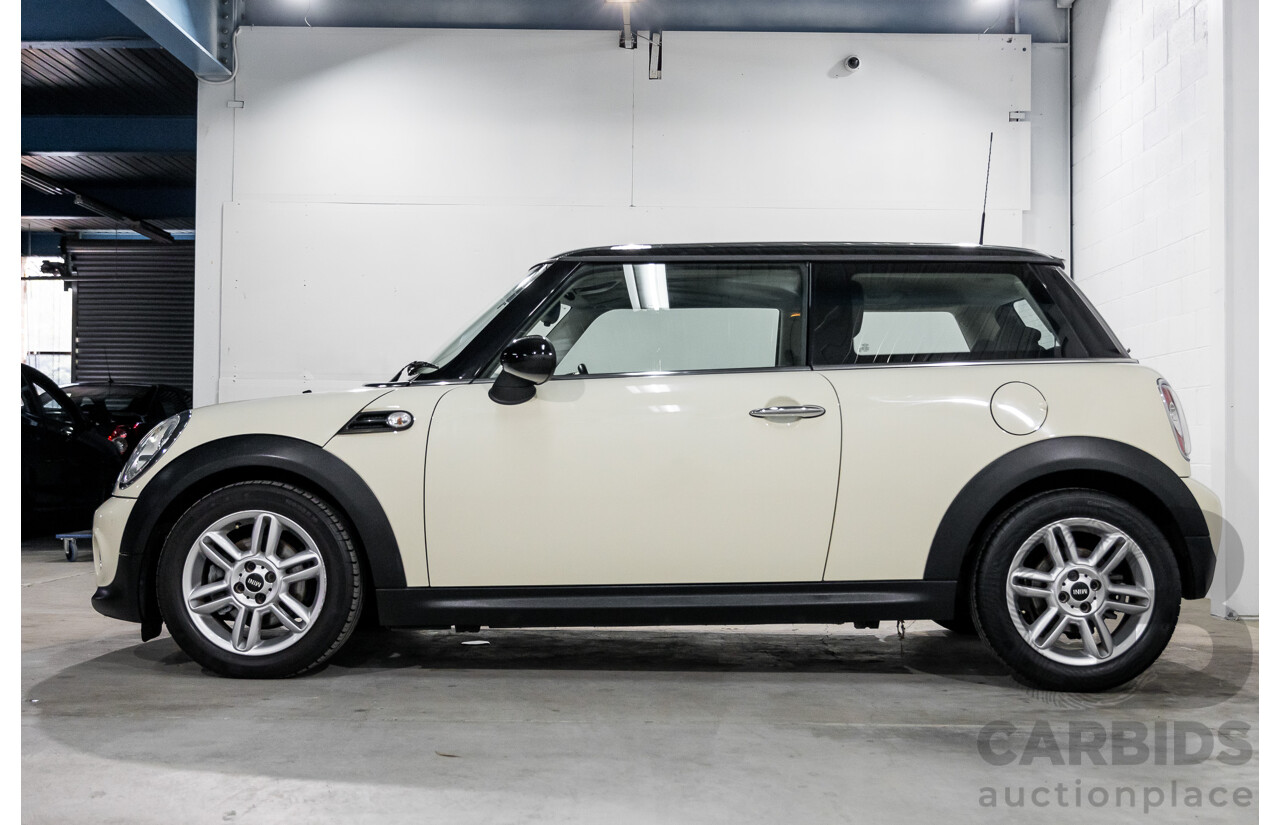 7/2011 Mini Cooper Chilli R56 MY11 2d Hatchback Pepper White 1.6L