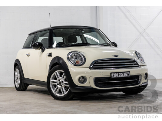 7/2011 Mini Cooper Chilli R56 MY11 2d Hatchback Pepper White 1.6L