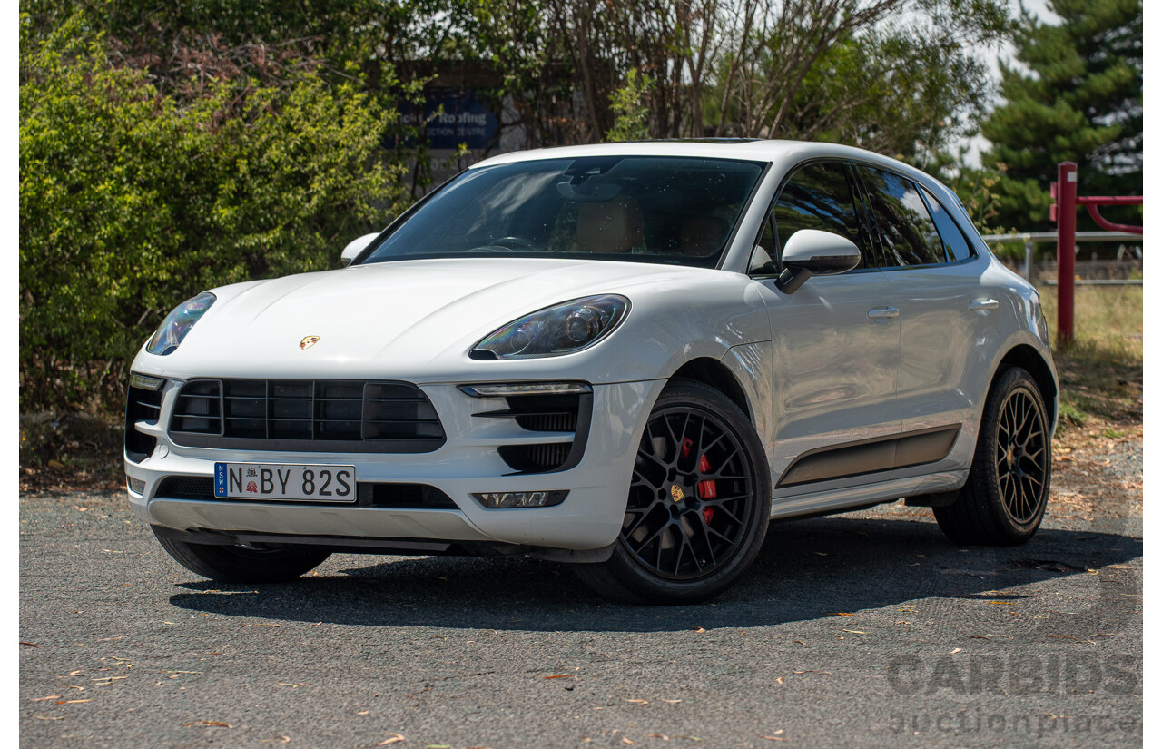 3/2016 Porsche Macan GTS (AWD) 95B MY16 4d Wagon White Twin Turbo V6 3.0L