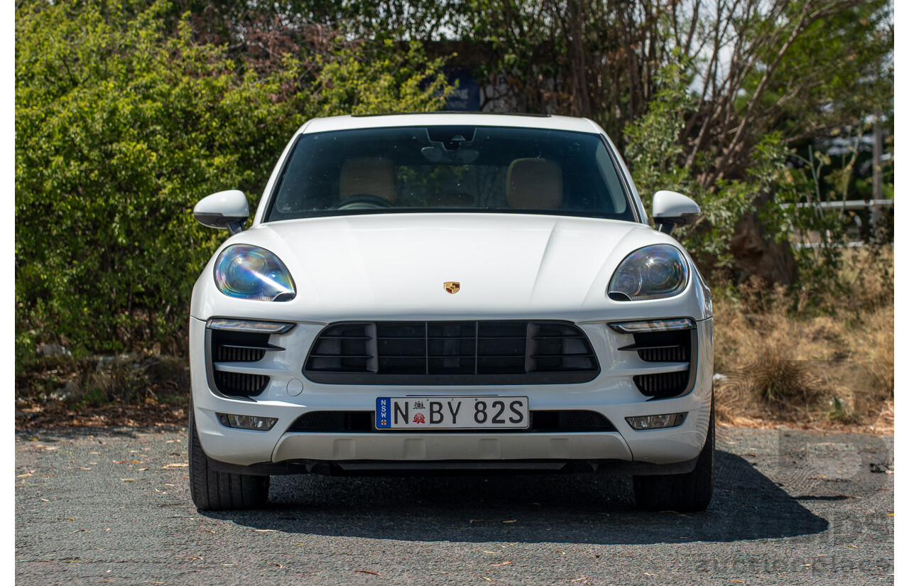 3/2016 Porsche Macan GTS (AWD) 95B MY16 4d Wagon White Twin Turbo V6 3.0L