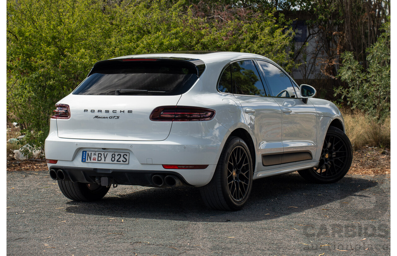 3/2016 Porsche Macan GTS (AWD) 95B MY16 4d Wagon White Twin Turbo V6 3.0L