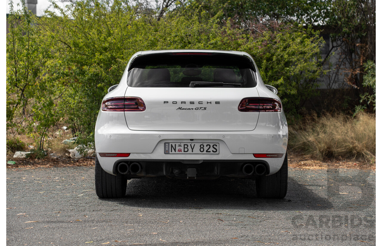 3/2016 Porsche Macan GTS (AWD) 95B MY16 4d Wagon White Twin Turbo V6 3.0L