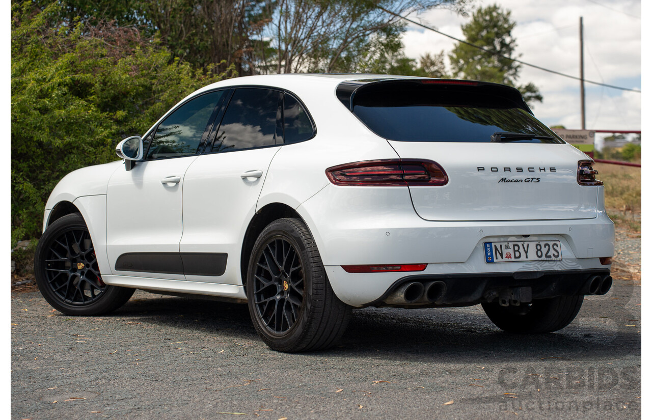 3/2016 Porsche Macan GTS (AWD) 95B MY16 4d Wagon White Twin Turbo V6 3.0L