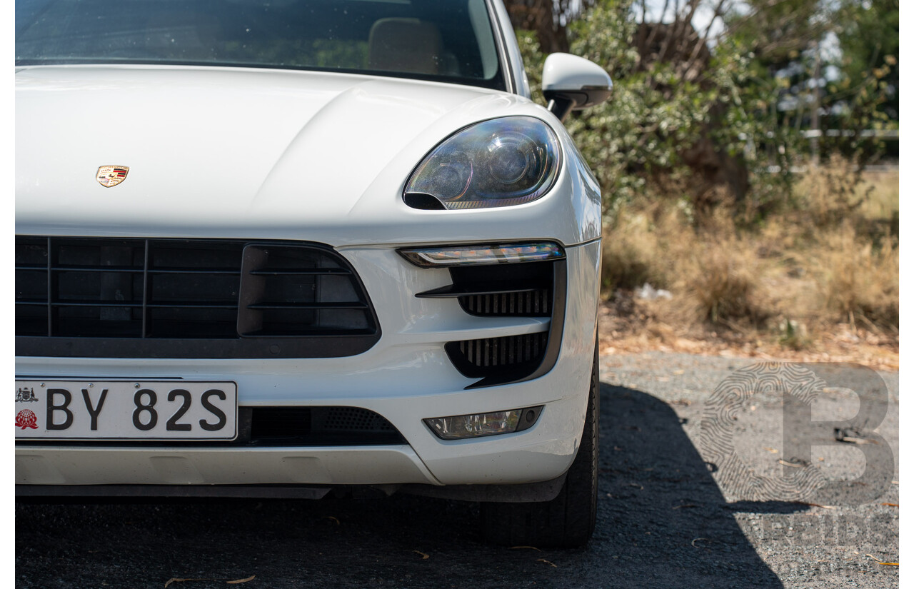 3/2016 Porsche Macan GTS (AWD) 95B MY16 4d Wagon White Twin Turbo V6 3.0L