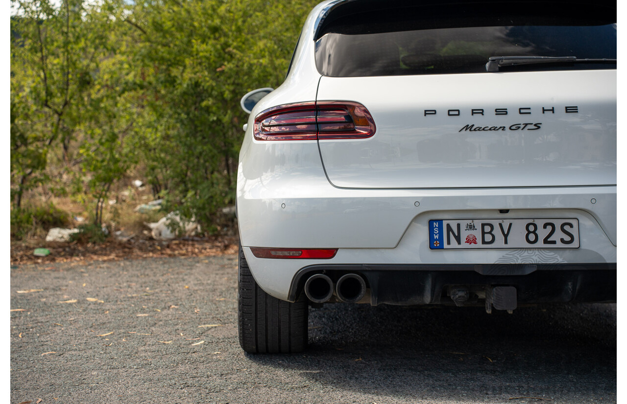 3/2016 Porsche Macan GTS (AWD) 95B MY16 4d Wagon White Twin Turbo V6 3.0L