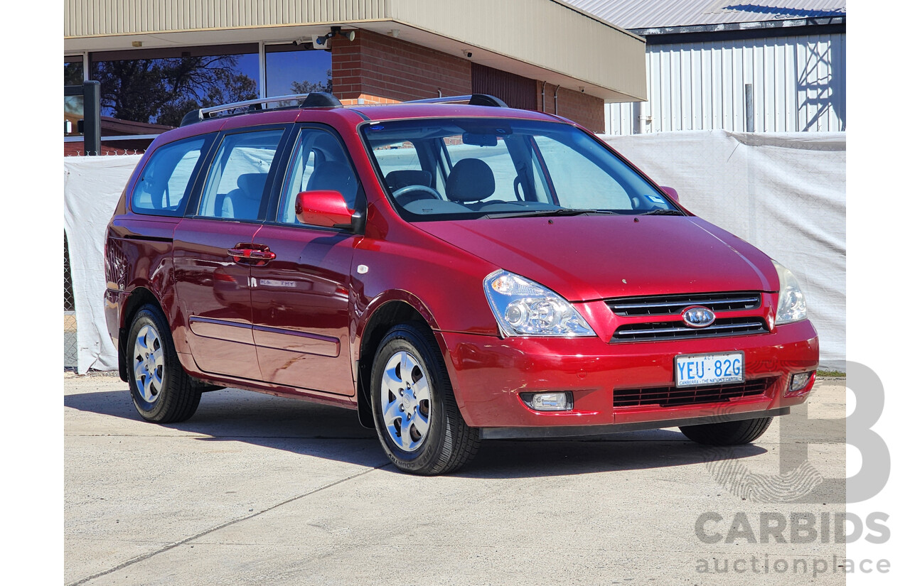 11/2006 Kia Grand Carnival (EX) VQ 4d Wagon Red 3.8L