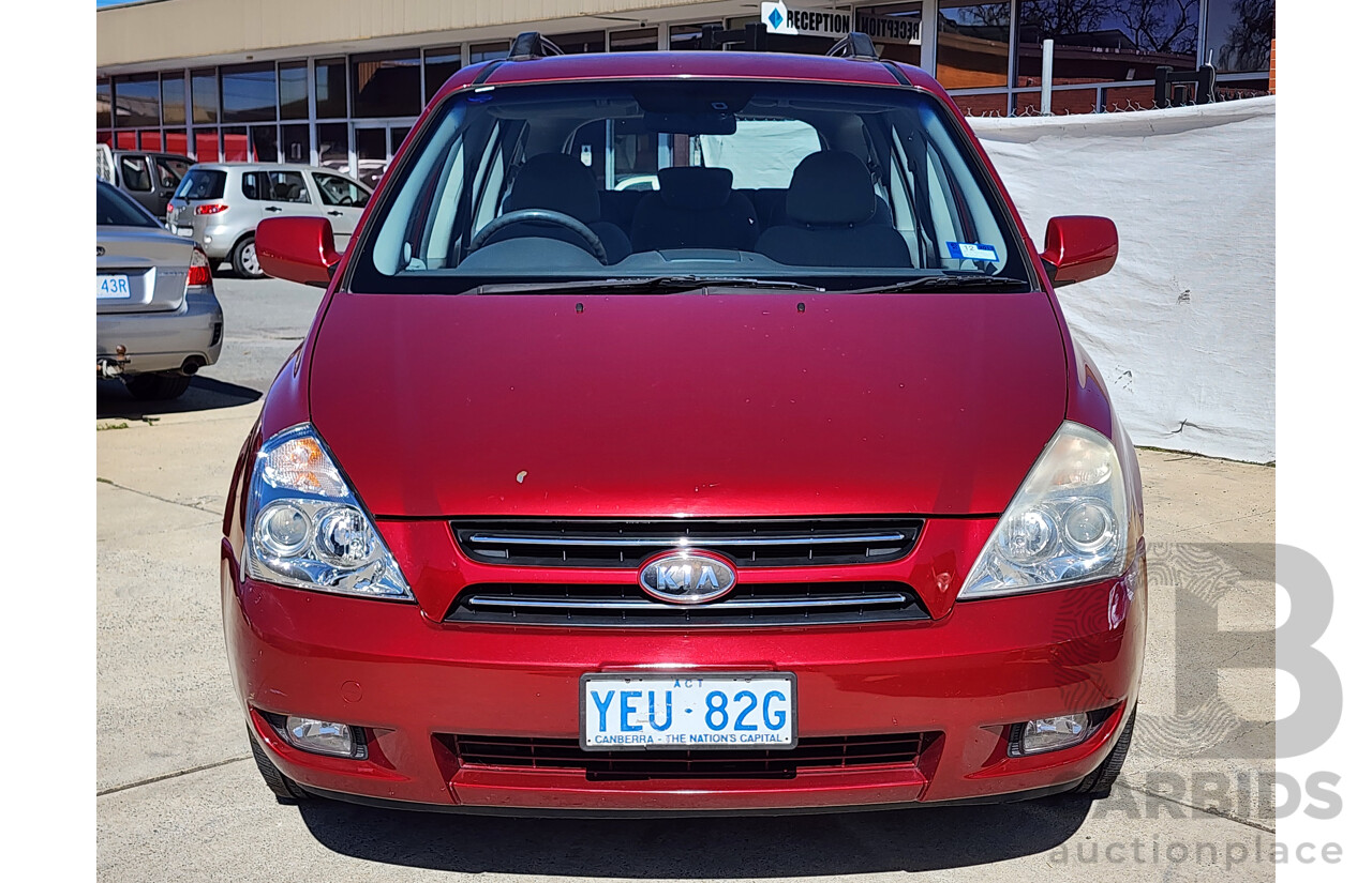 11/2006 Kia Grand Carnival (EX) VQ 4d Wagon Red 3.8L