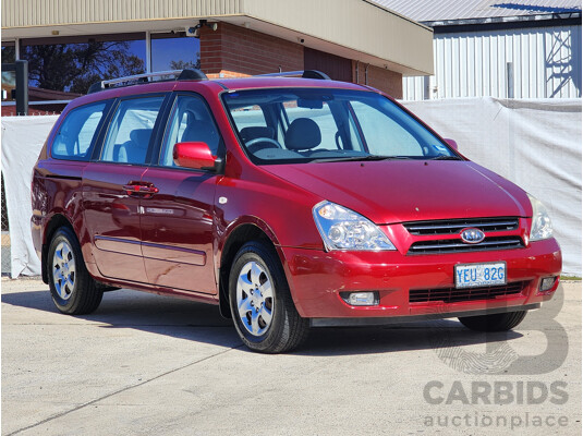 11/2006 Kia Grand Carnival (EX) VQ 4d Wagon Red 3.8L