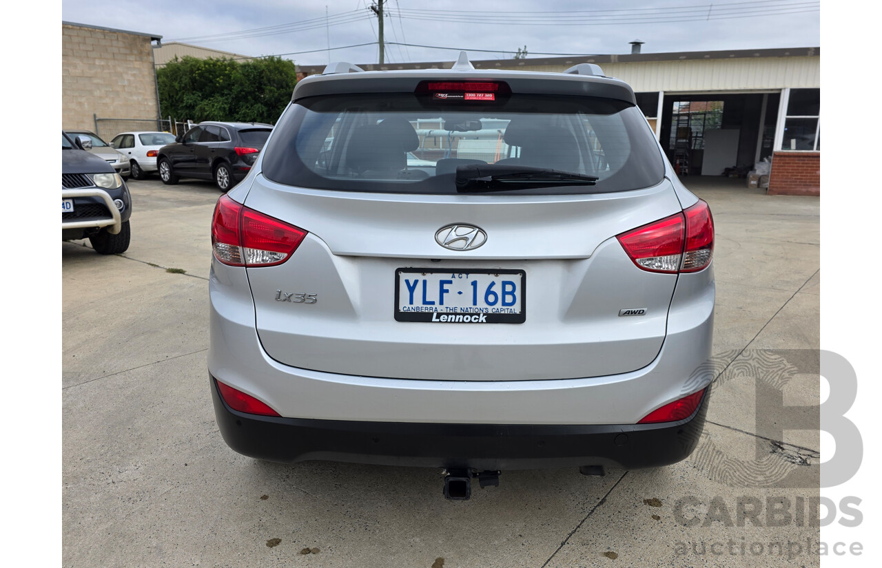 3/2014 Hyundai Ix35 Elite (AWD) LM SERIES II 4d Wagon Sleek Silver 2.4L