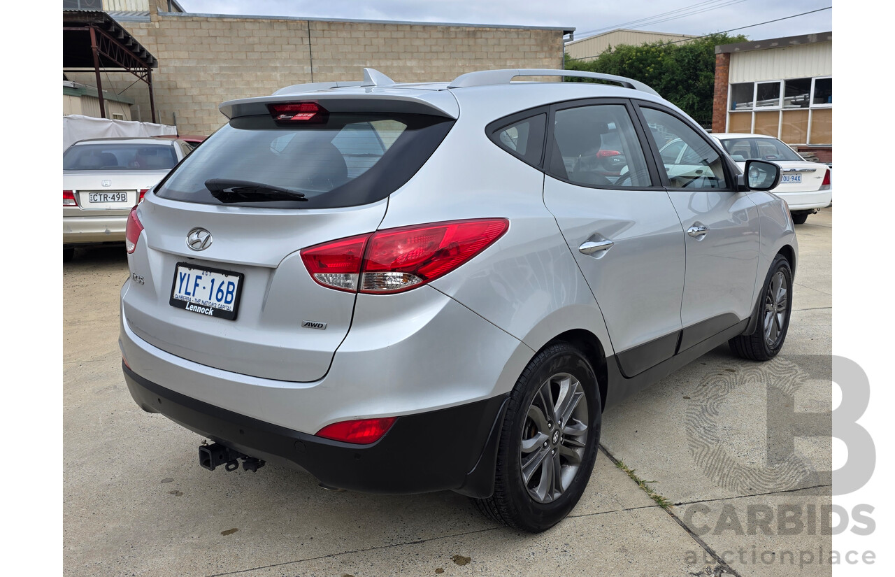 3/2014 Hyundai Ix35 Elite (AWD) LM SERIES II 4d Wagon Sleek Silver 2.4L