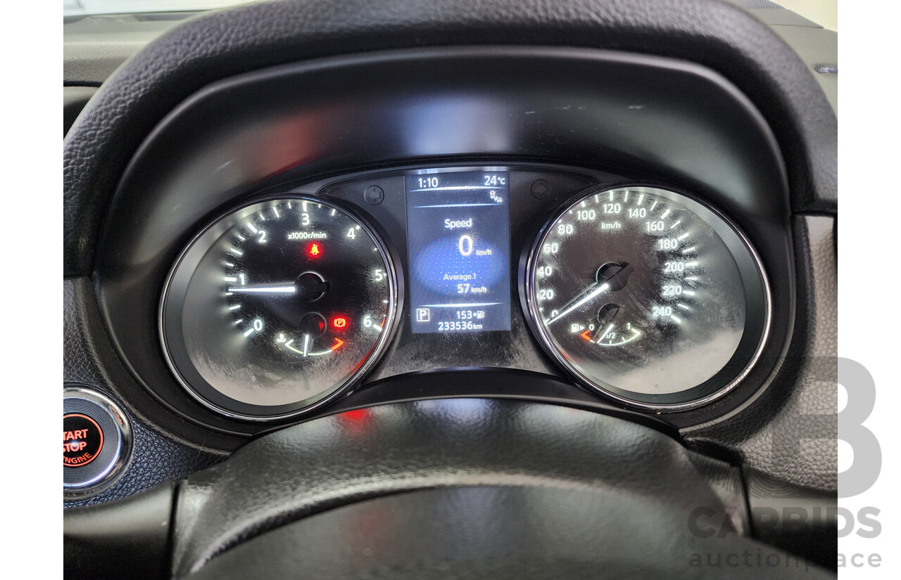 10/2014 Nissan Qashqai TL J11 4d Wagon Red 1.6L