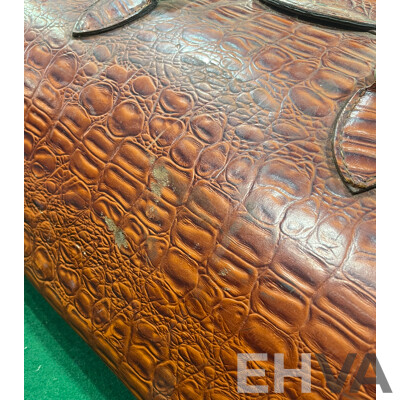 Antique Leather Doctors Bag by Cheney England