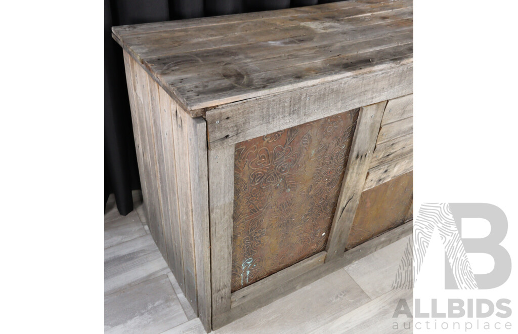 Bespoke Timber Framed Shop Counter