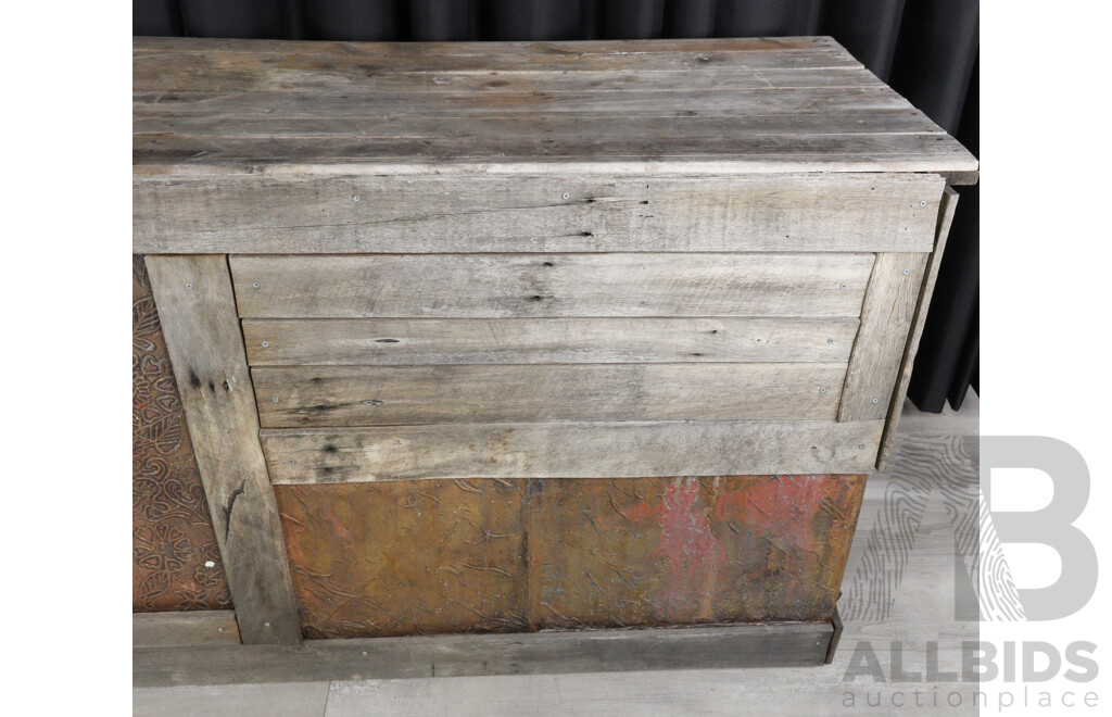 Bespoke Timber Framed Shop Counter