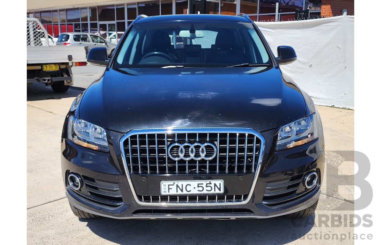 3/2013 Audi Q5 2.0 TFSI Quattro 8R MY13 4d Wagon Black 2.0L