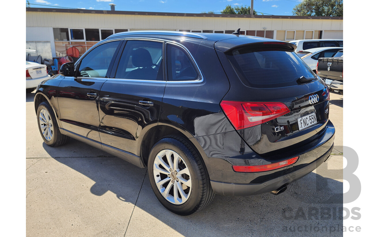 3/2013 Audi Q5 2.0 TFSI Quattro 8R MY13 4d Wagon Black 2.0L