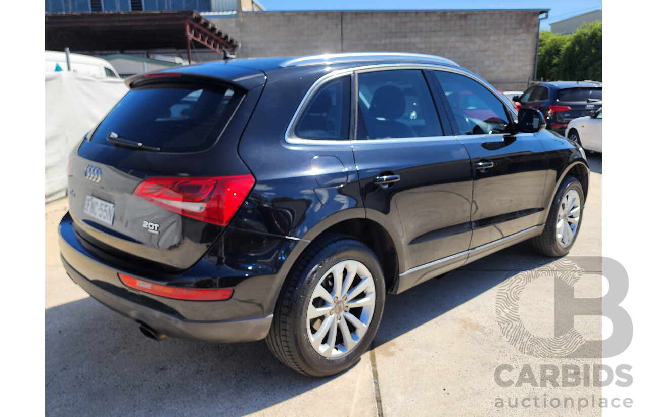 3/2013 Audi Q5 2.0 TFSI Quattro 8R MY13 4d Wagon Black 2.0L