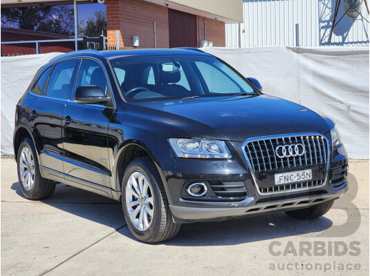 3/2013 Audi Q5 2.0 TFSI Quattro 8R MY13 4d Wagon Black 2.0L