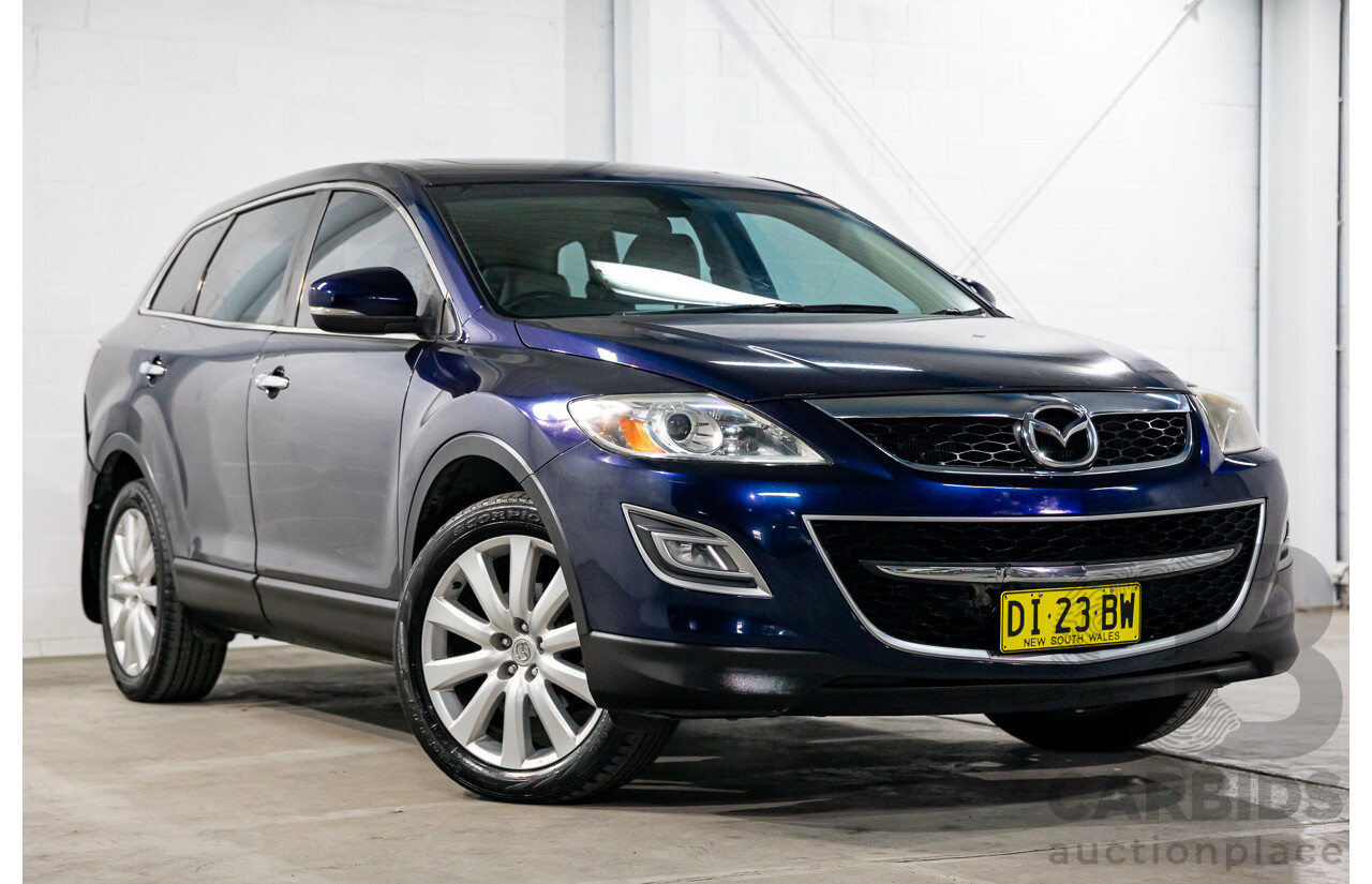 12/2009 Mazda Cx-9 Luxury 09 Upgrade 4d Wagon Stormy Blue Mica V6 3.7L