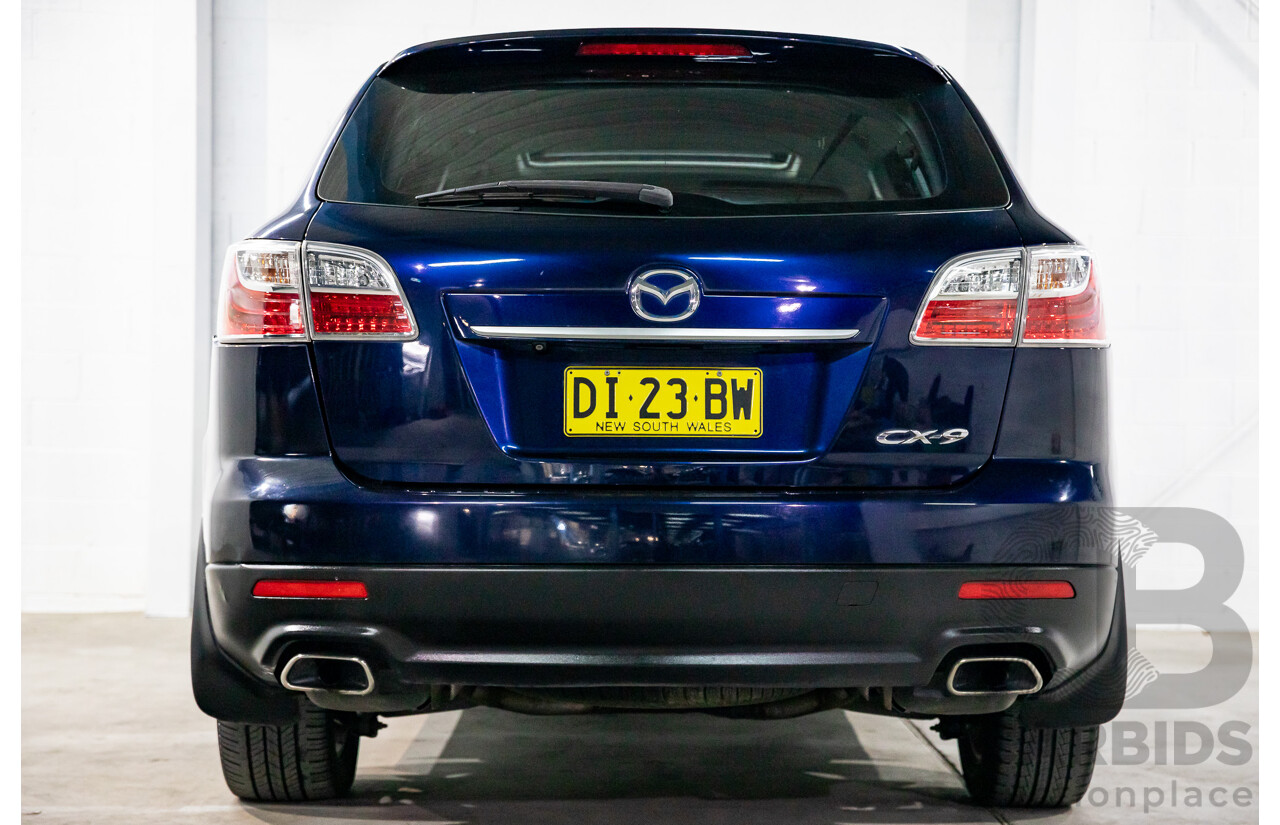 12/2009 Mazda Cx-9 Luxury 09 Upgrade 4d Wagon Stormy Blue Mica V6 3.7L