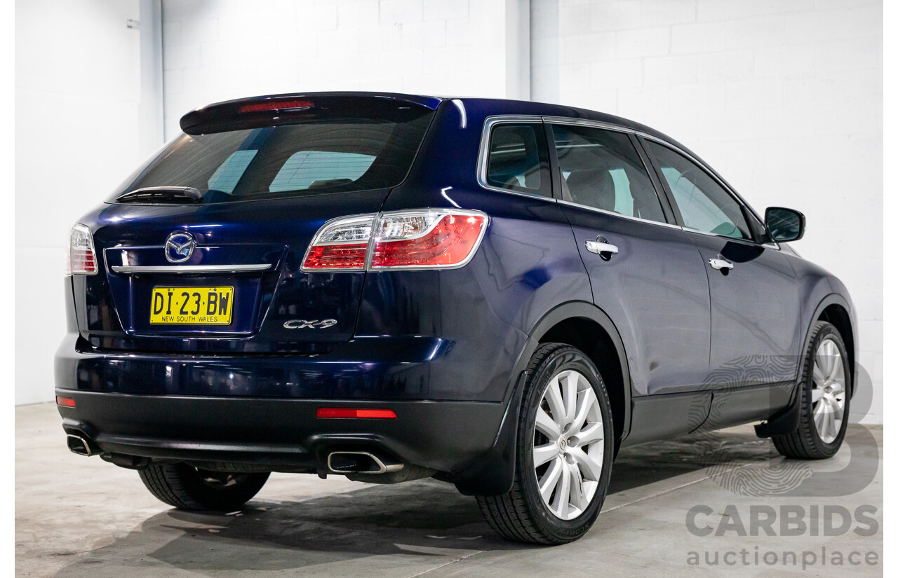 12/2009 Mazda Cx-9 Luxury 09 Upgrade 4d Wagon Stormy Blue Mica V6 3.7L