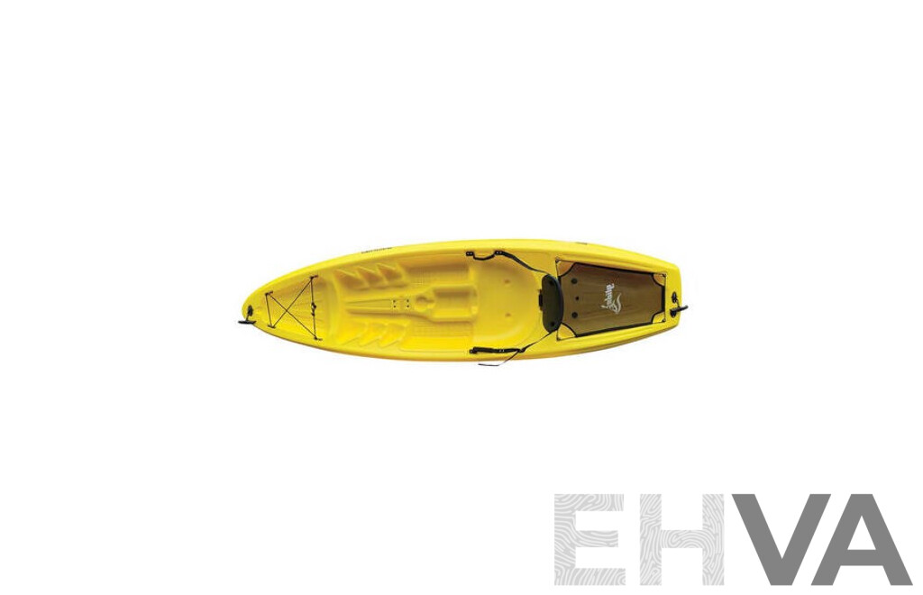 L19 - Glide Cruiser Sit-On Kayak 2.6m Yellow Straight Kayak Paddle 2.18m