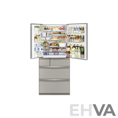 L96 - Mitsubishi Electric 700L Multi Drawer Fridge valued at $4,500