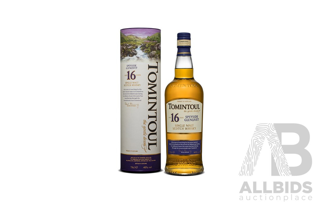 L116 - 'Tomintoul' 16 Speyside Single Malt Scotch Whisky