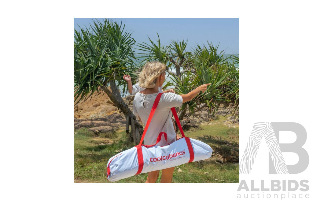 L120 - Coolcabana 5 - More protection than a beach umbrella - be sunsmart