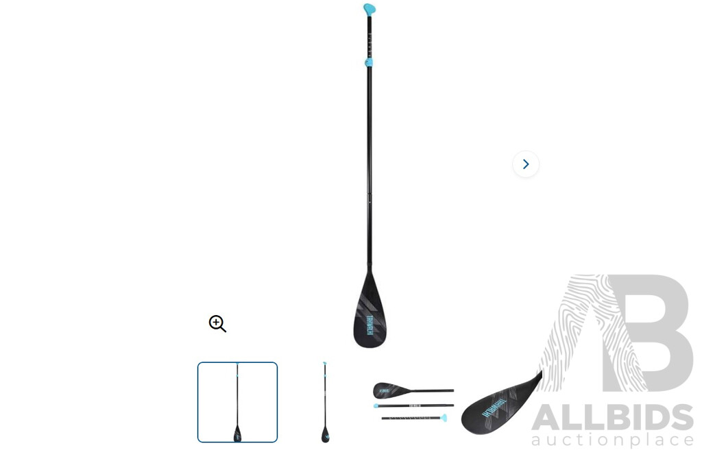 L18 - Tahwalhi Epoxy Stand Up Paddle Board 10'2 - Bryon Tahwalhi adjustable SUP aluminium paddle - 3 piece black in colour