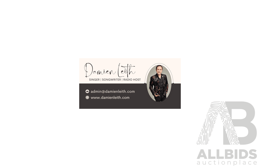 L27 - Damien Leith - Ireland Orchestrated - Premium Double Pass and Backstage Meet & Greet