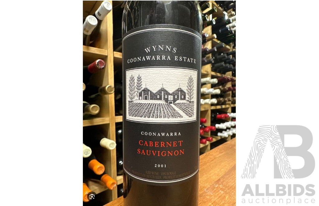 L39 - Magnum Bottle Black Label Wynns Coonawarra 2001 Cabernet Sauvignon