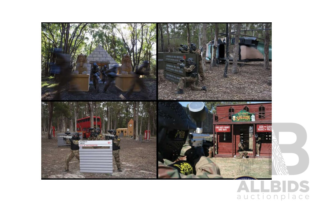 L72 - 10 Paintball Tickets