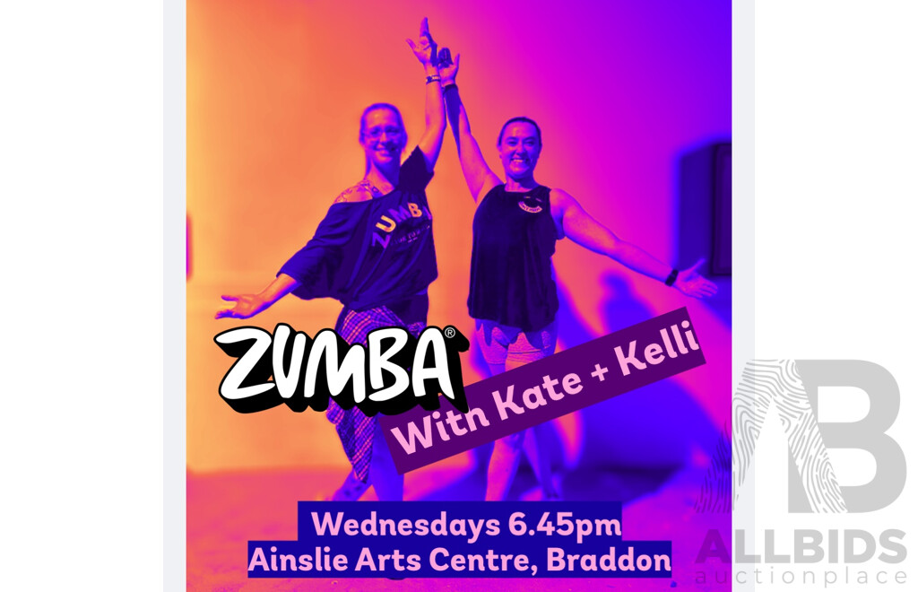 L92 - 10 x Zumba classes @ Ainslie
