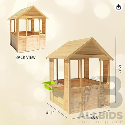 L60 - Outdoor kids playhouse/Cubbyhouse