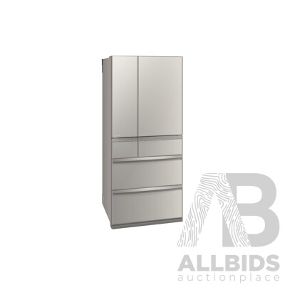 L96 - Mitsubishi Electric 700L Multi Drawer Fridge valued at $4,500