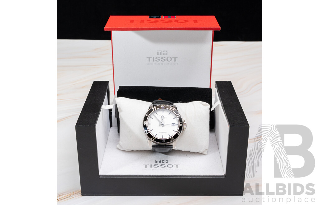 Tissot 42mm V8 Swissmatic Watch, T106.407.11.031.00